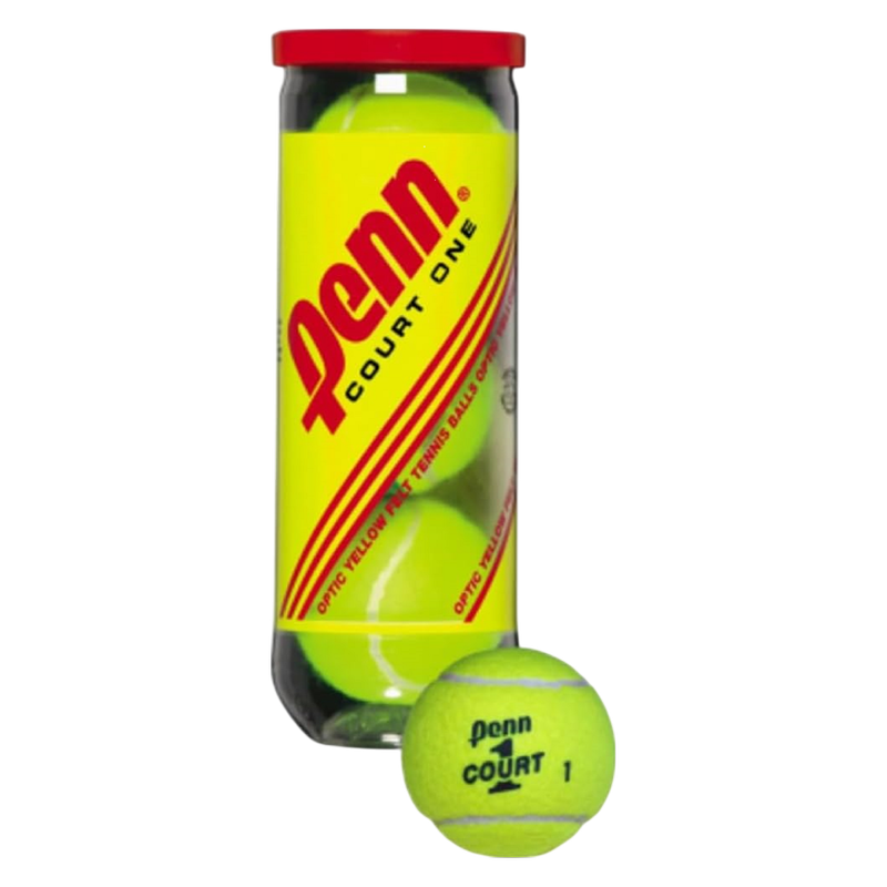 Penn Court One Tennis Balls, 3-Pack