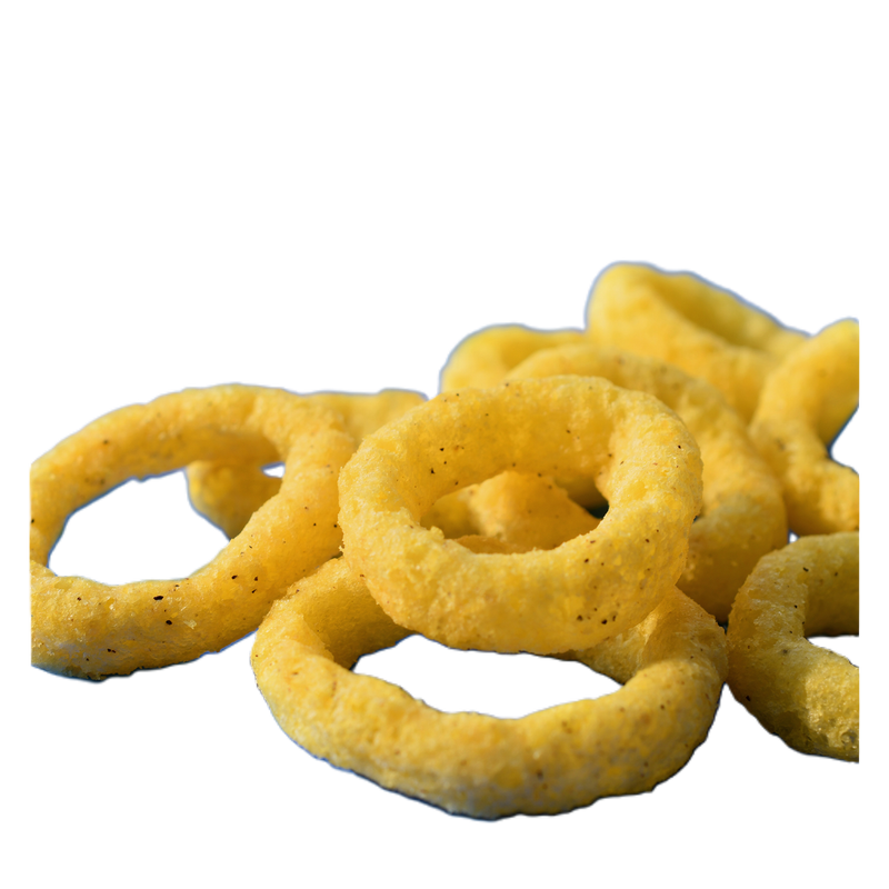 Andy Capp's Beer Battered Onion Rings Baked Oat and Corn Snacks, 2 oz