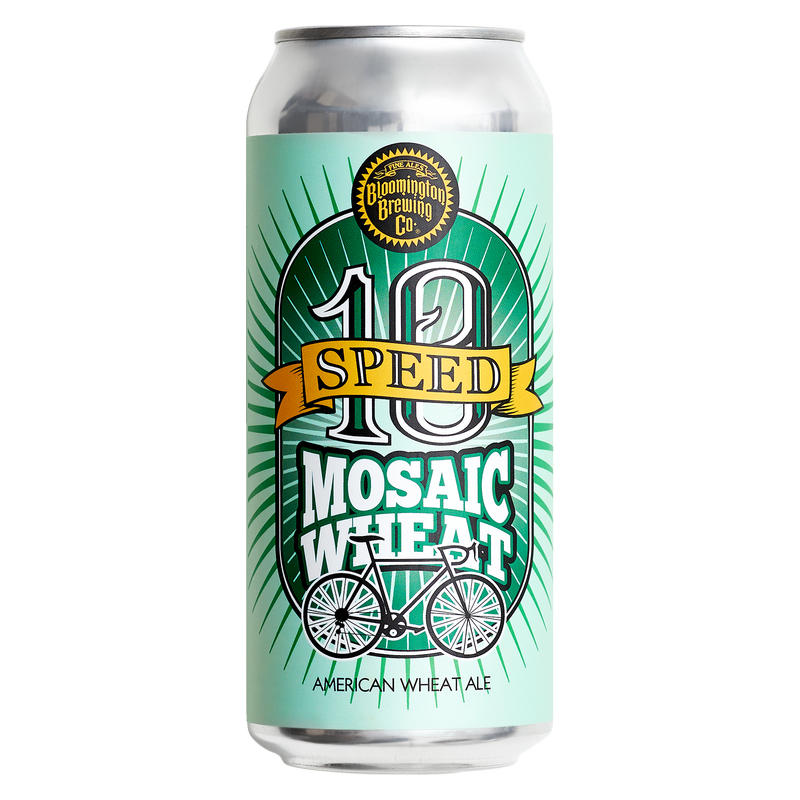 Bloomington Brewing Co. 10-Speed Mosaic Wheat 4pk 16oz Can 5.2% ABV