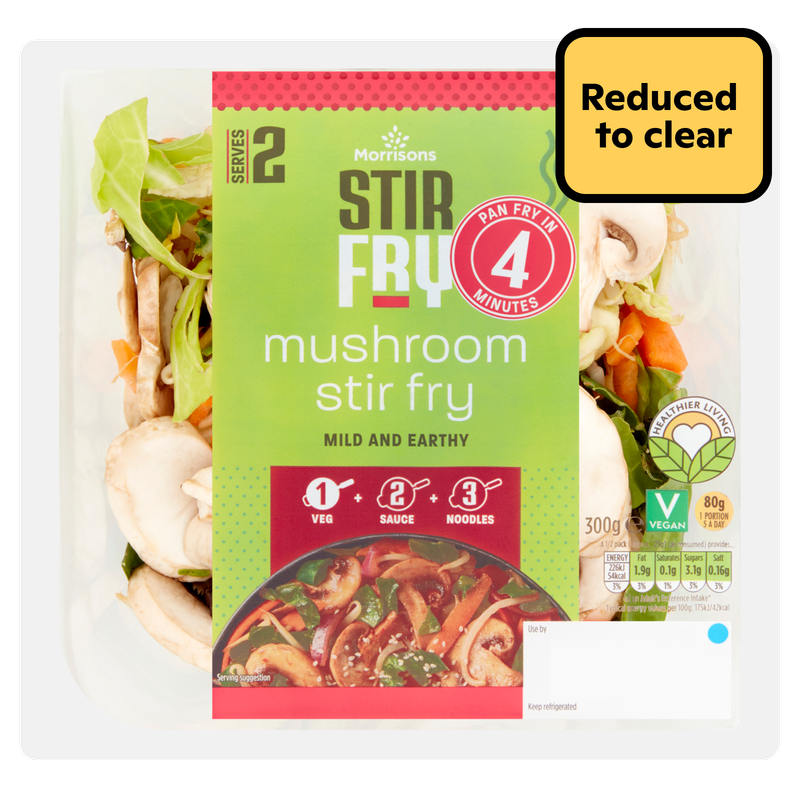 Reduced - Morrisons Mushroom Stir Fry, 300g