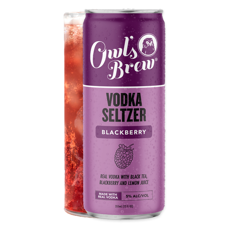 Owl's Brew Vodka Seltzer 8pk 12oz Can 5% ABV