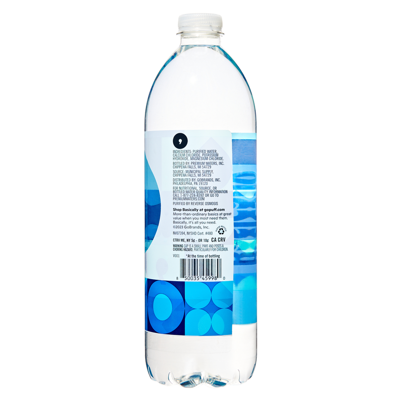 Basically, 700mL Alkaline Water (Pack of 5)