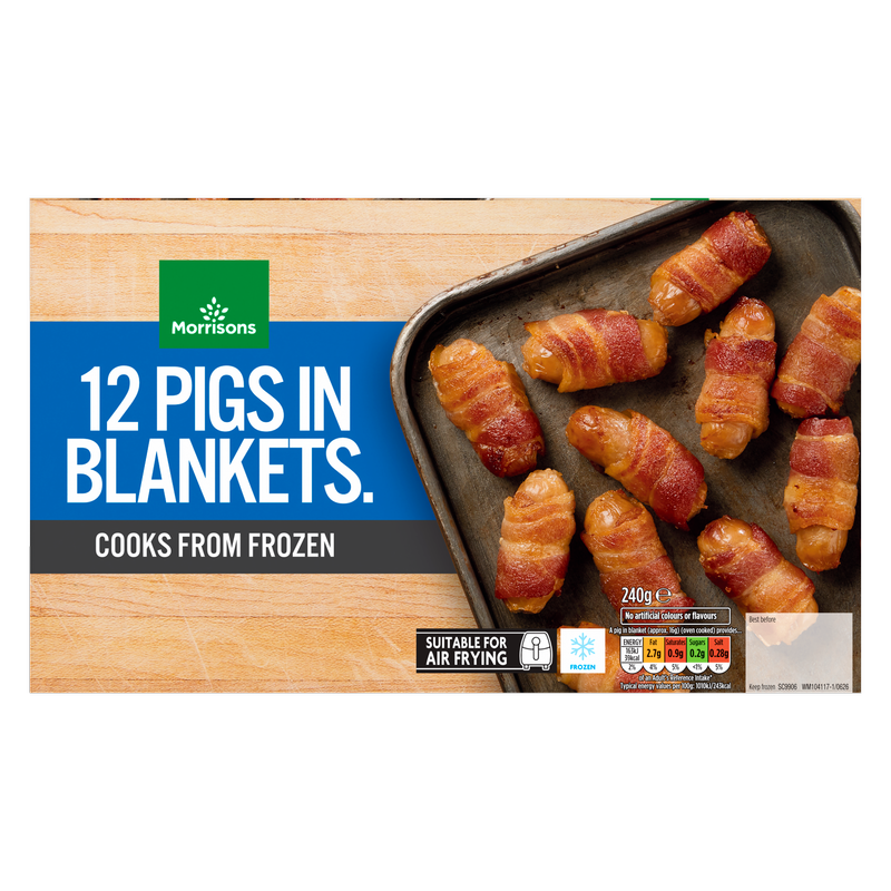 Morrisons Pigs In Blankets, 240g