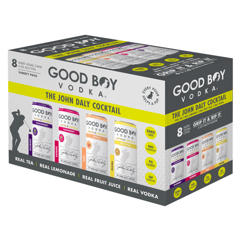 Good Boy Vodka John Daly 8pk 12oz Can