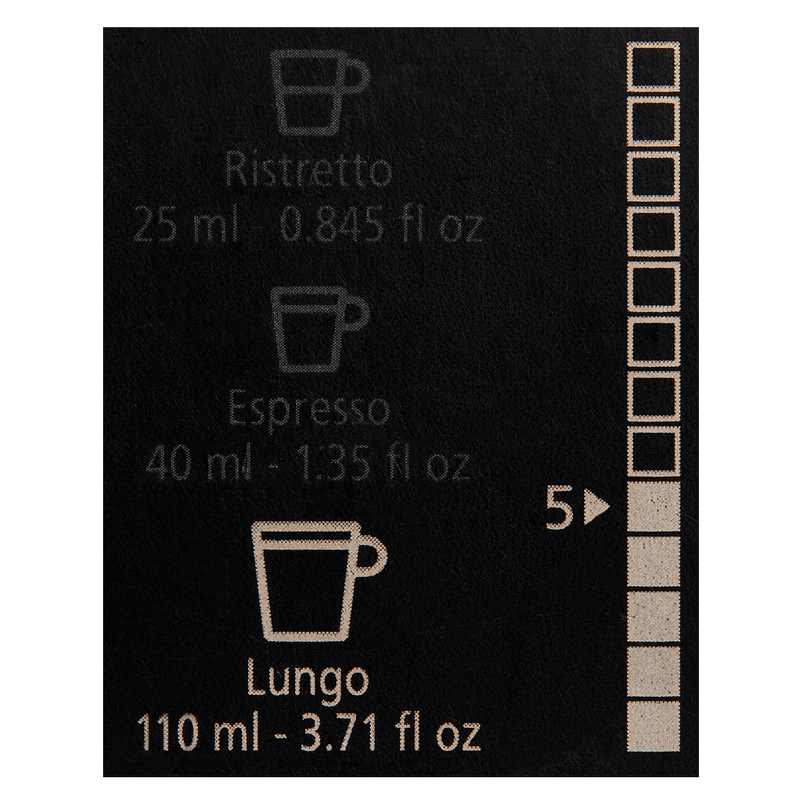100 cápsulas Espresso Italia FORTE Coffee Pods para máquinas Nespresso  Original Line certificadas compatibles con Nespresso original original.  Café