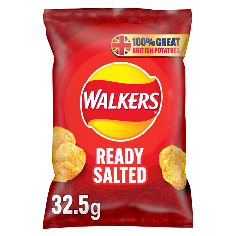 Walkers Ready Salted, 32.5g