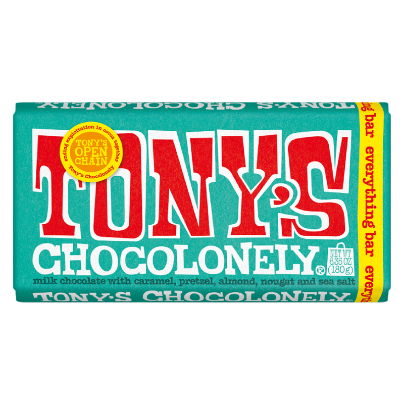 Tony's Chocolonely The Everything Bar, 6.35 oz