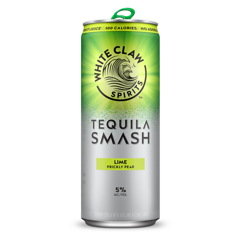 White Claw Tequila + Soda Smash Lime Prickly Pear 12oz Can 4.5% ABV