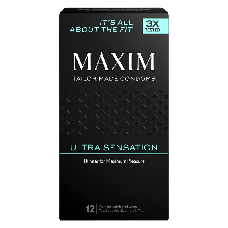 MAXIM Ultra Sensation Condoms 12pk