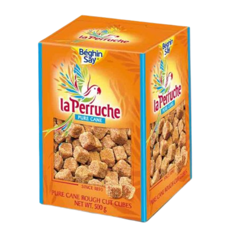 La Perruche Rough Cut Lump Brown Sugar, 500g