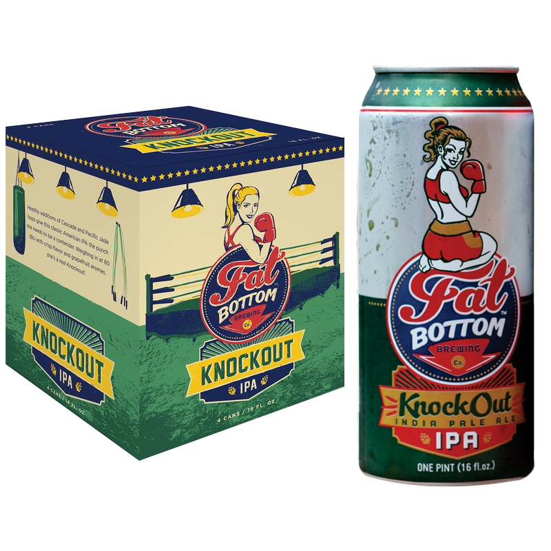 Fat Bottom Knockout IPA 6pk 16oz Can