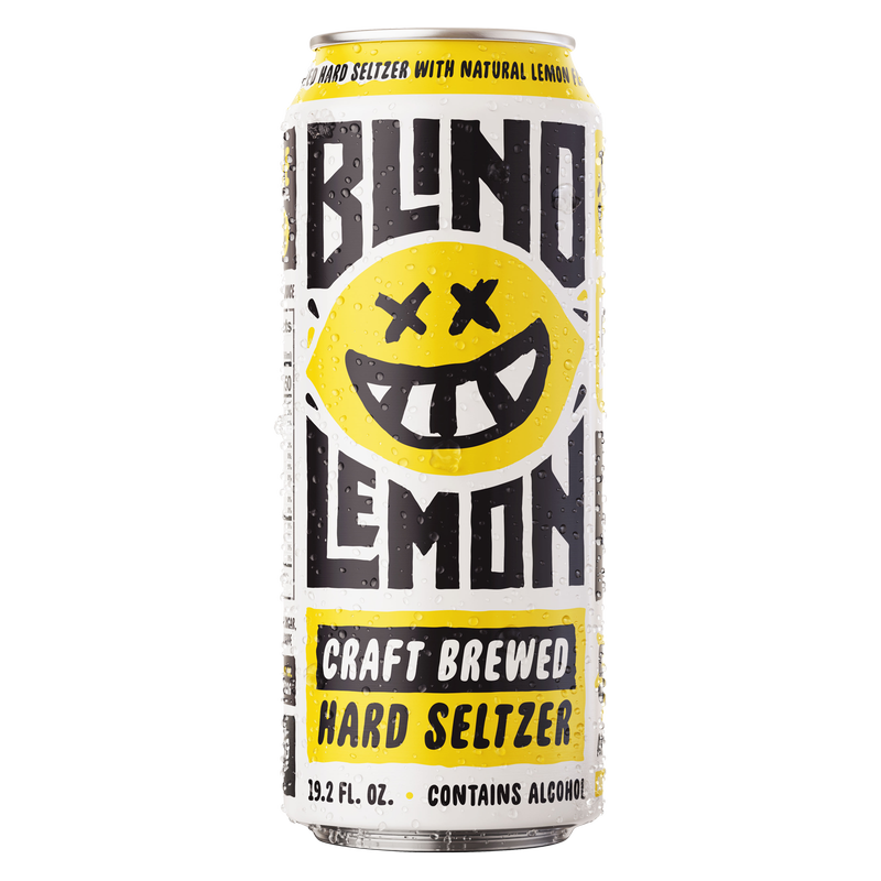 Blind Lemon seltzer 19.2oz can 5% ABV