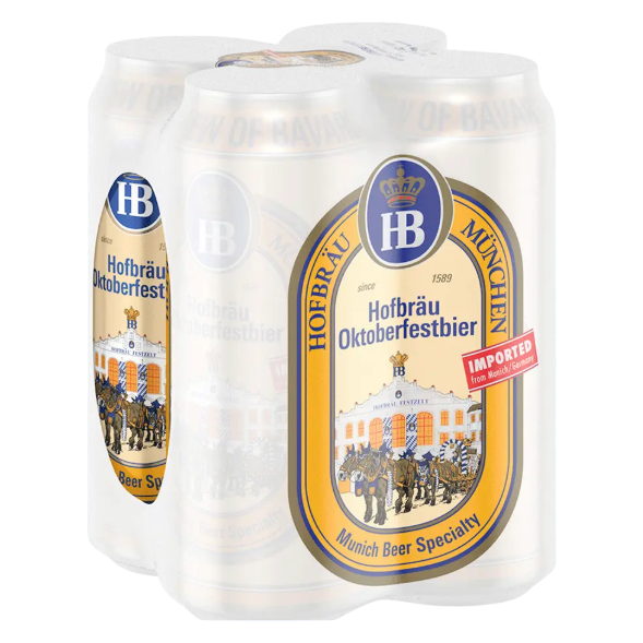 Hofbrau Oktoberfestbier 4pk 500ml Can