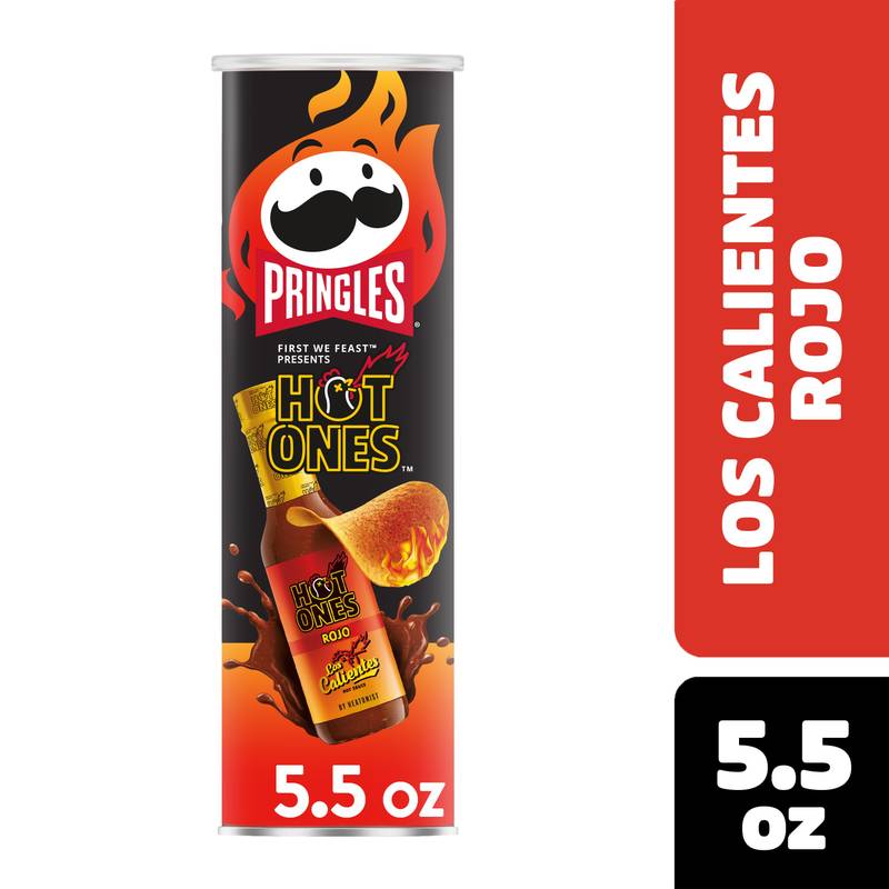 Pringles® Hot Ones® Rojo Standard, 5.5 oz