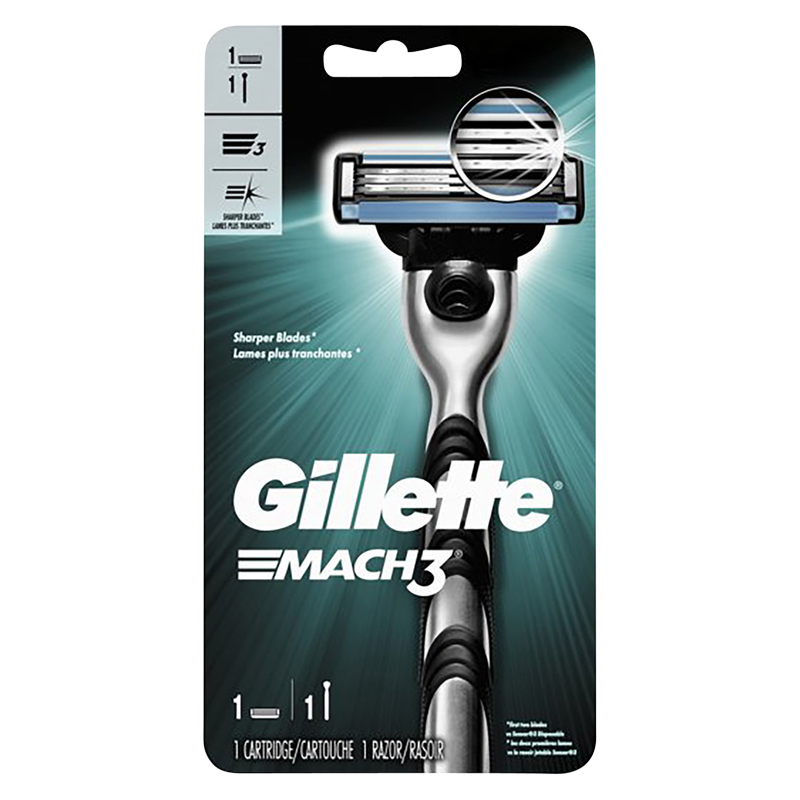 Gillette Mach3 Men's Razor and 1 Blade Refill