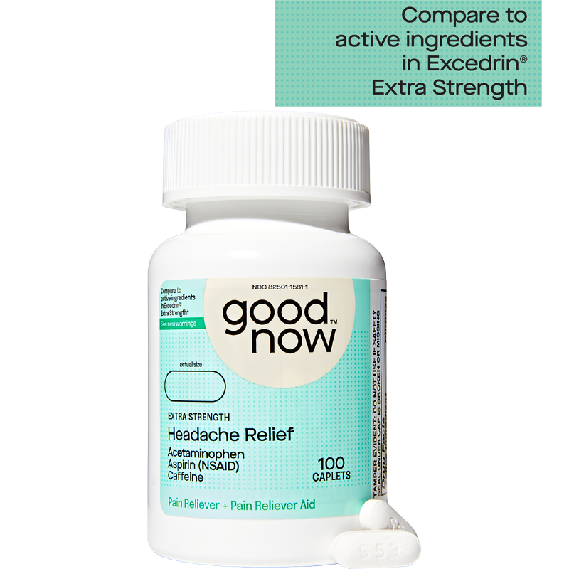 Goodnow Extra Strength Headache Relief 100 caplets