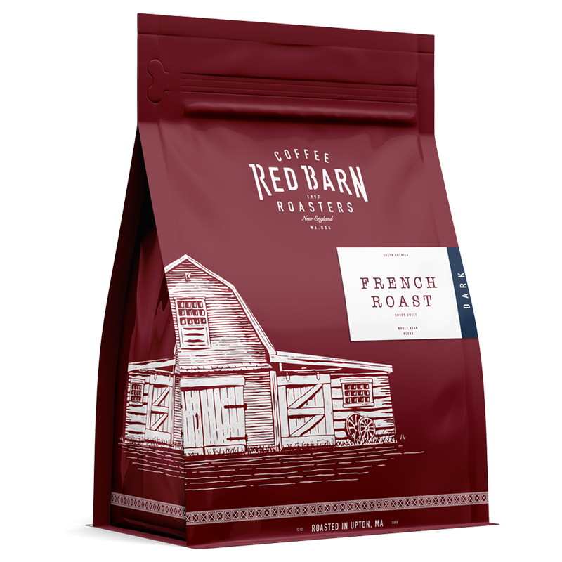 Red Barn Coffee French Roast 12oz Can