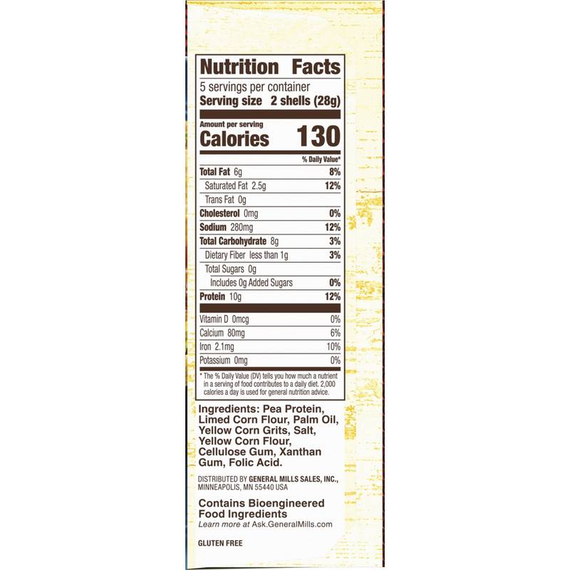 Conchas para tacos Old El Paso Protein Advantage, paquete de 10