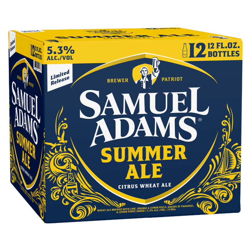 Sam Adams Summer Ale 12pk 12oz Bottle 5.3% ABV