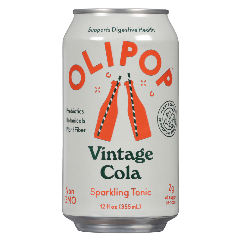 OLIPOP Vintage Cola 12oz Can