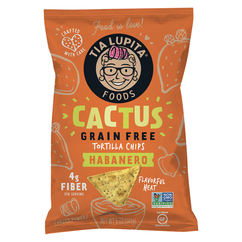 Tia Lupita Cactus Chips Habanero 5oz
