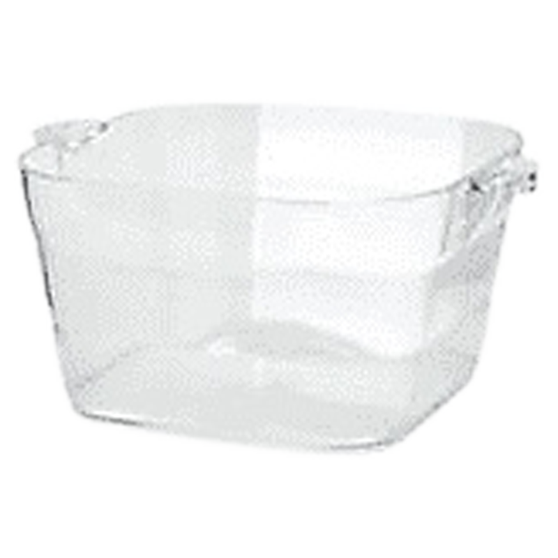 Square Party Tub - Clear