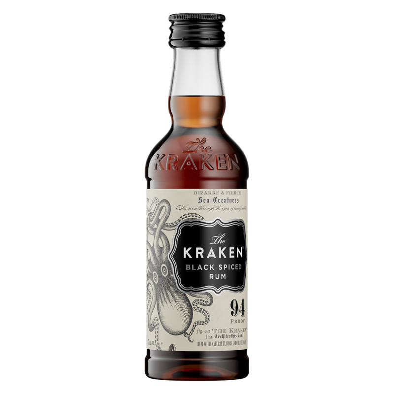 Kraken Black Spiced Rum 50ml (94 proof)