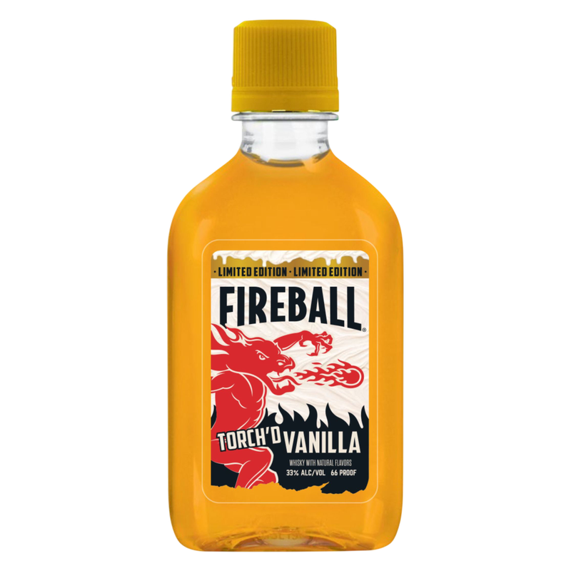 Fireball Vanilla Whisky 10pk 50ml (66 Proof)