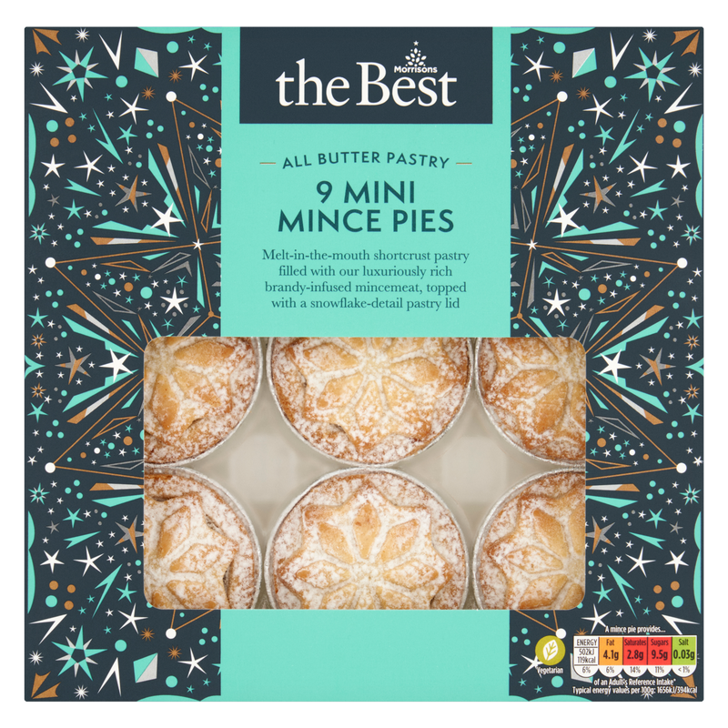 Morrisons The Best Mini Mince Pies, 9pcs