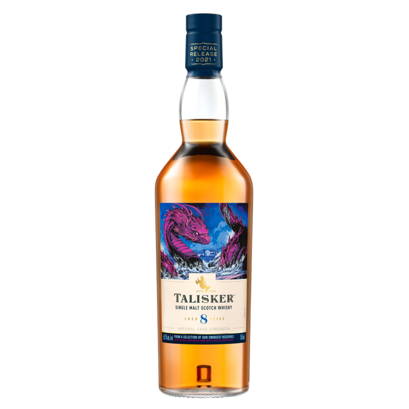 Talisker 8 Year Old 2021 Special Release Single Malt Scotch Whisky, 750 mL