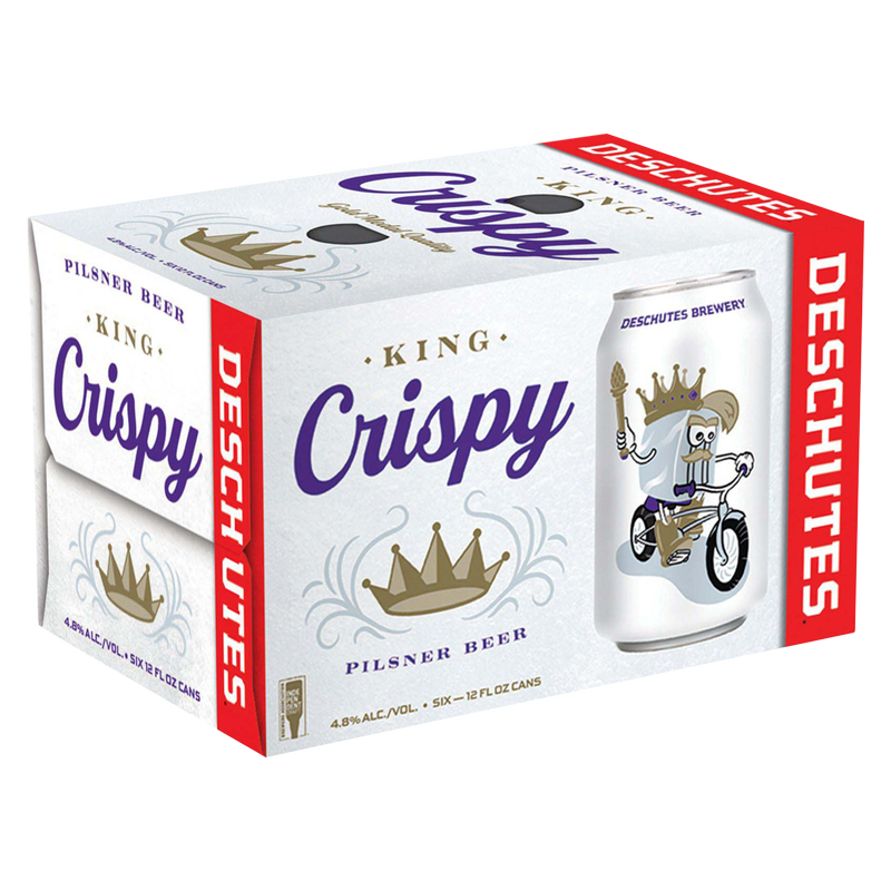 Deschutes Brewery King Crispy Pilsner 6pk 12oz Cans