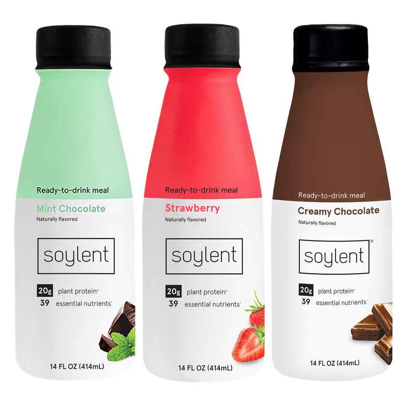 Soylent Protein Meal Replacement Variety 3pk