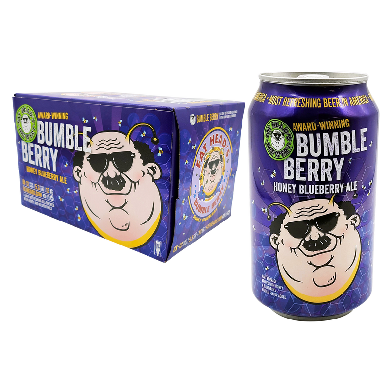 Fat Head's Bumble Berry Ale 6pk 12oz Can 5.3% ABV