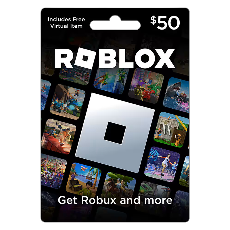 Roblox $50 Gift Card