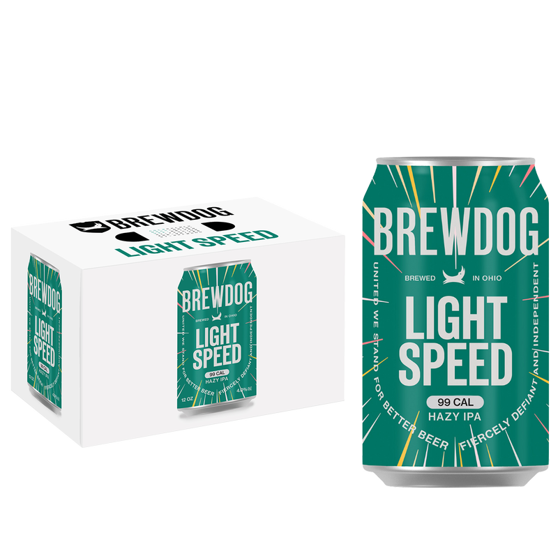 BrewDog Light Speed Session IPA 6pk 12oz Can 4.0% ABV
