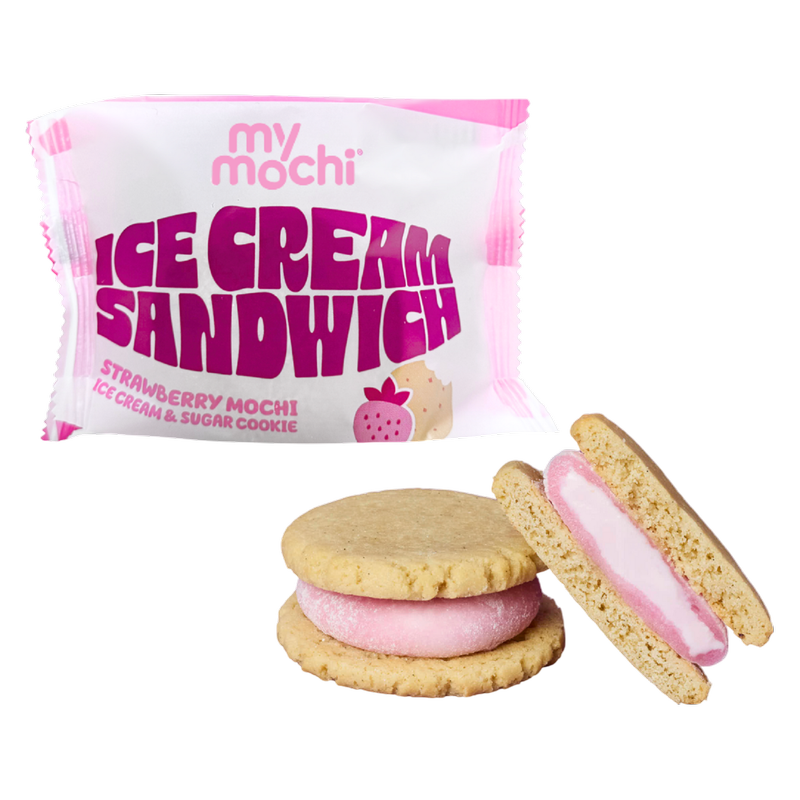 My/Mochi Strawberry Sugar Cookie Sandwich 1ct