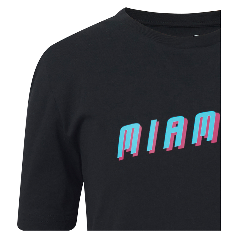 Mens Medium - Official McLaren Miami Neon Graphic T-Shirt in Black
