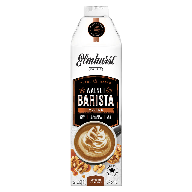 Elmhurst Barista Edition Maple Walnut Creamer 32oz