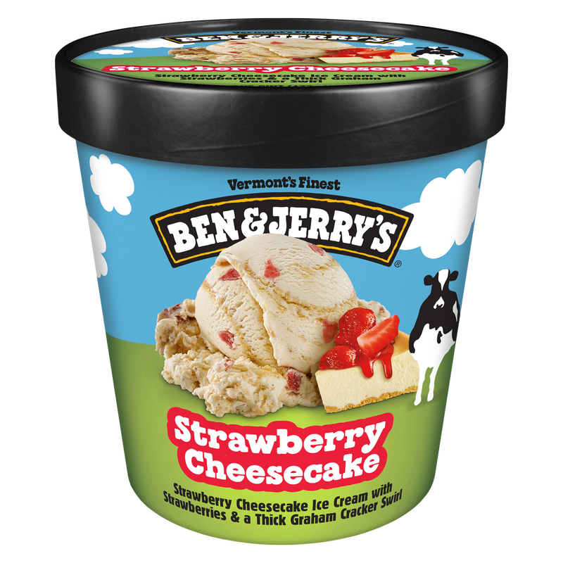 Ben & Jerry's Strawberry Cheesecake Ice Cream Pint