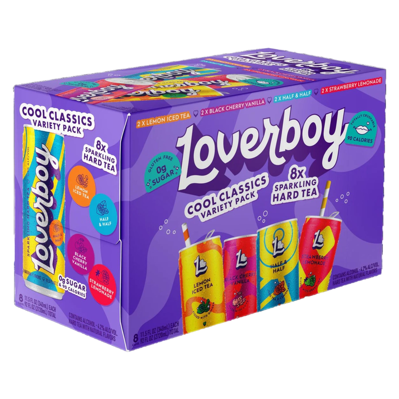 Loverboy Cool Classics Variety Pack 8pk 12oz can 4.2% ABV