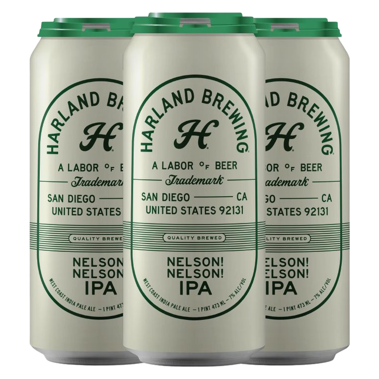 Harland Brewing Single Hop IPA Series - Nelson! Nelson! 4pk 16oz