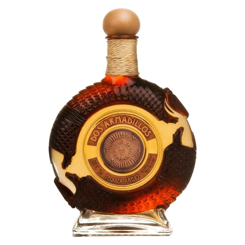 Dos Armadillos Anejo Tequila 750ml (80 Proof)