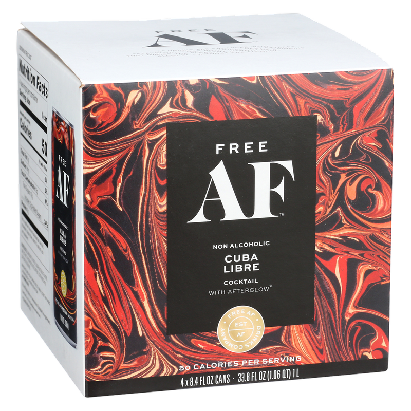 FREE AF Cuba Libre 4 ct 8.4 oz