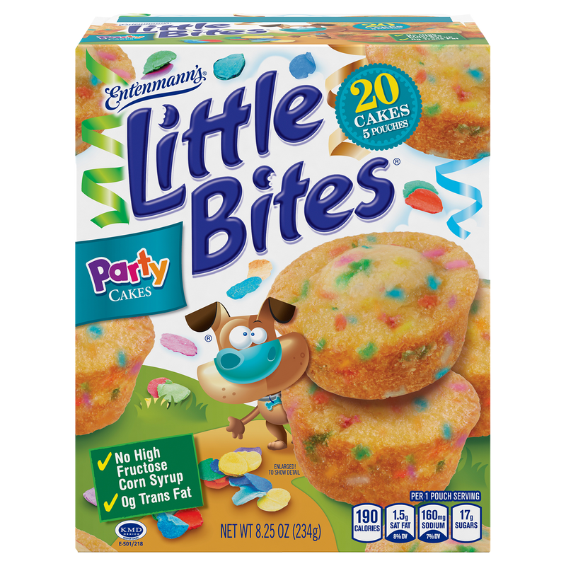 Entenmann's Little Bites Party Cake Muffins 20ct