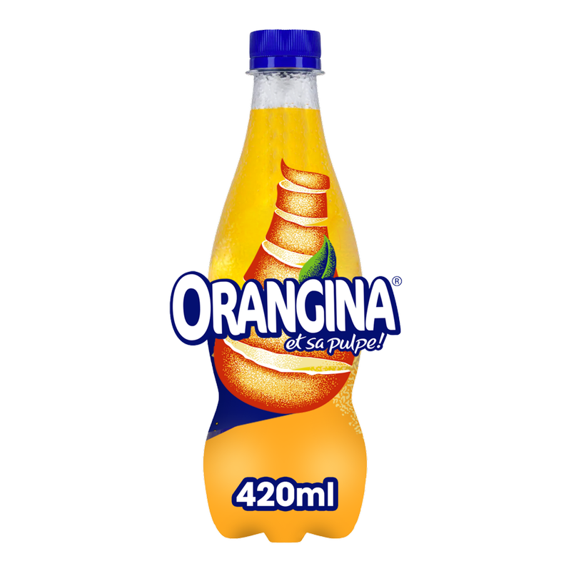 Orangina Sparkling Fruit Drink, 420ml