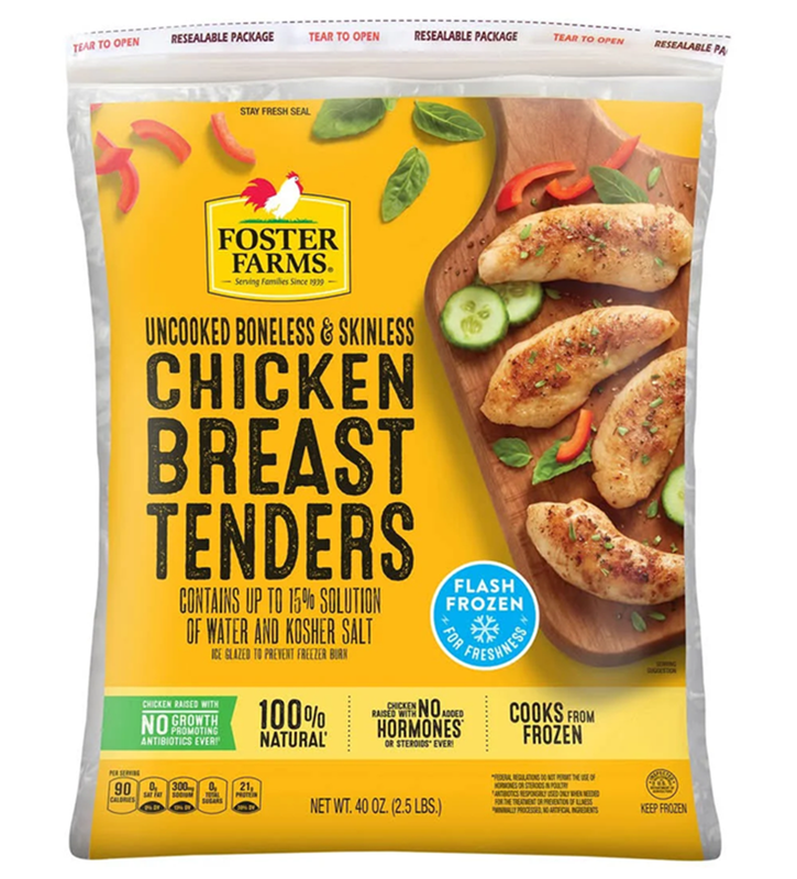 Foster Farms Chicken Tenderloins - 2.5lb