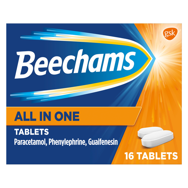 Beechams All In One Tablets, 16pcs