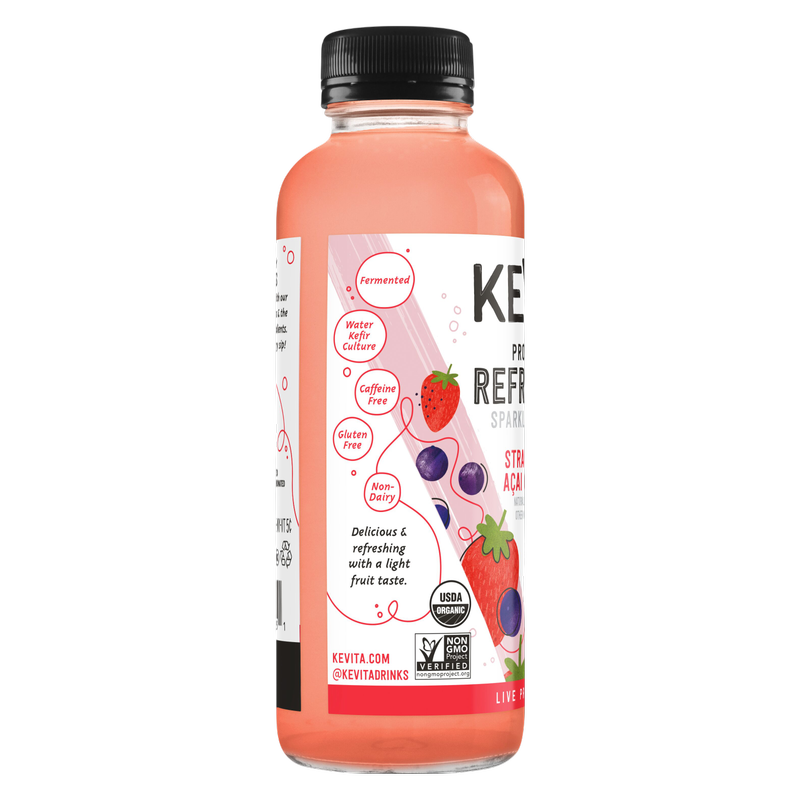 Kevita Strawberry Acai Probiotic Drink 15.2oz