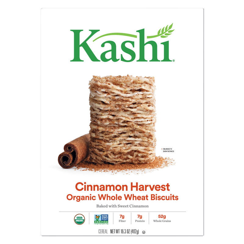 Kashi Organic Cinnamon Harvest Whole Wheat Biscuits Cereal 16.3oz
