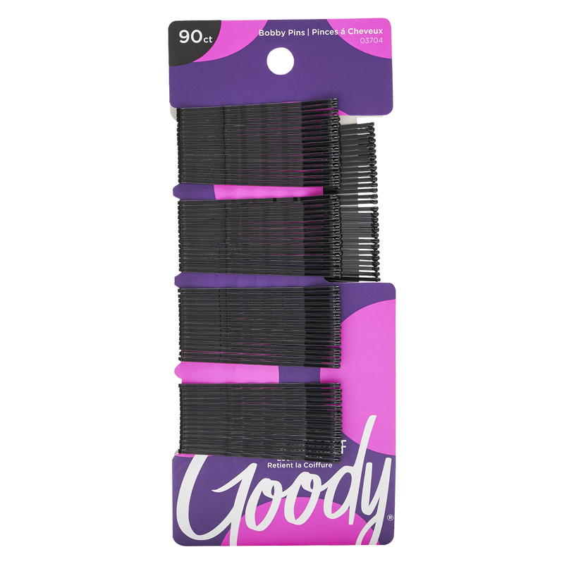 Goody Ouchless Black Bobby Pins - 90ct